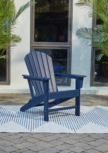 Sundown Treasure Adirondack Chair — Blue MEGA-TUFF Signature Design by Ashley® Outdoor