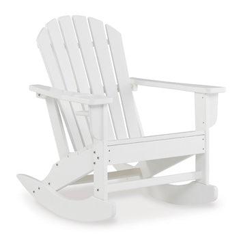Sundown Treasure Outdoor Rocking Chair — White Signature Design by Ashley® Outdoor