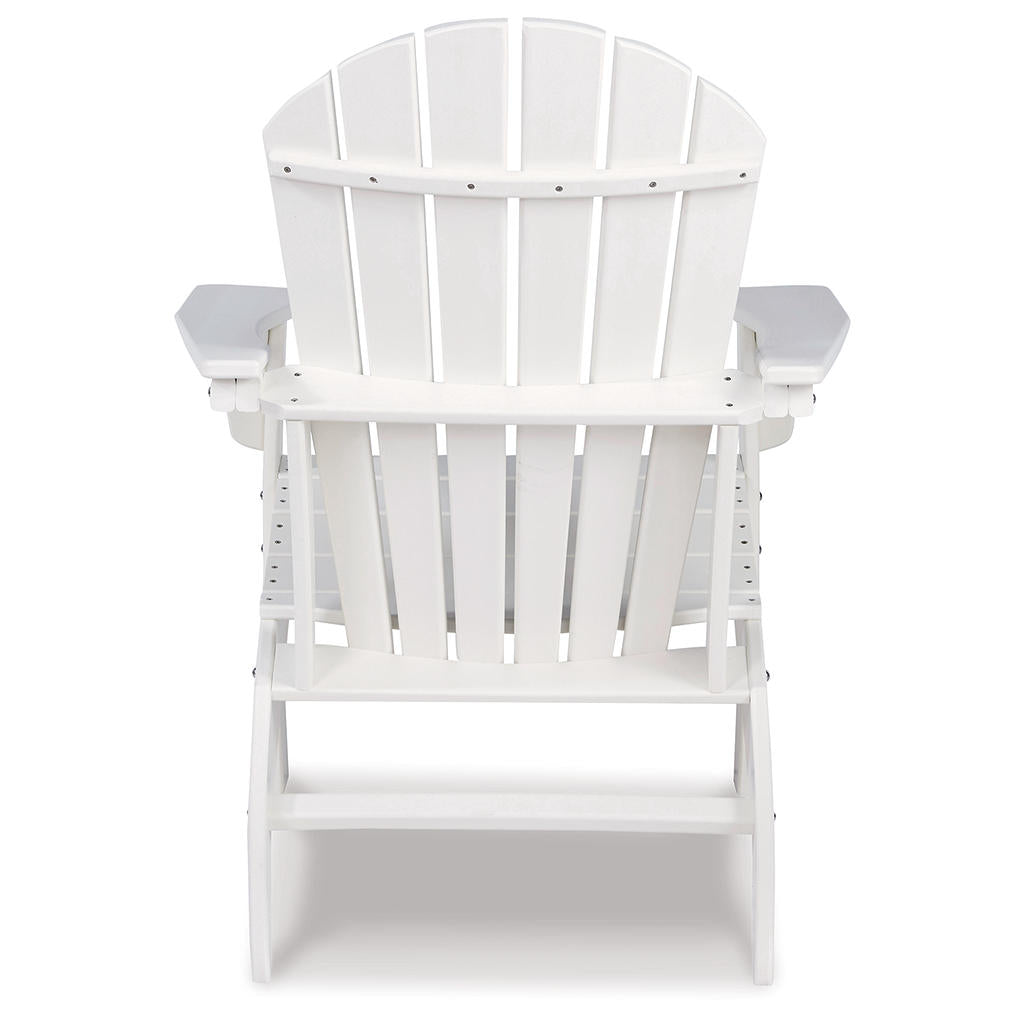 Sundown Treasure Adirondack Chair — White MEGA-TUFF Signature Design by Ashley® Outdoor