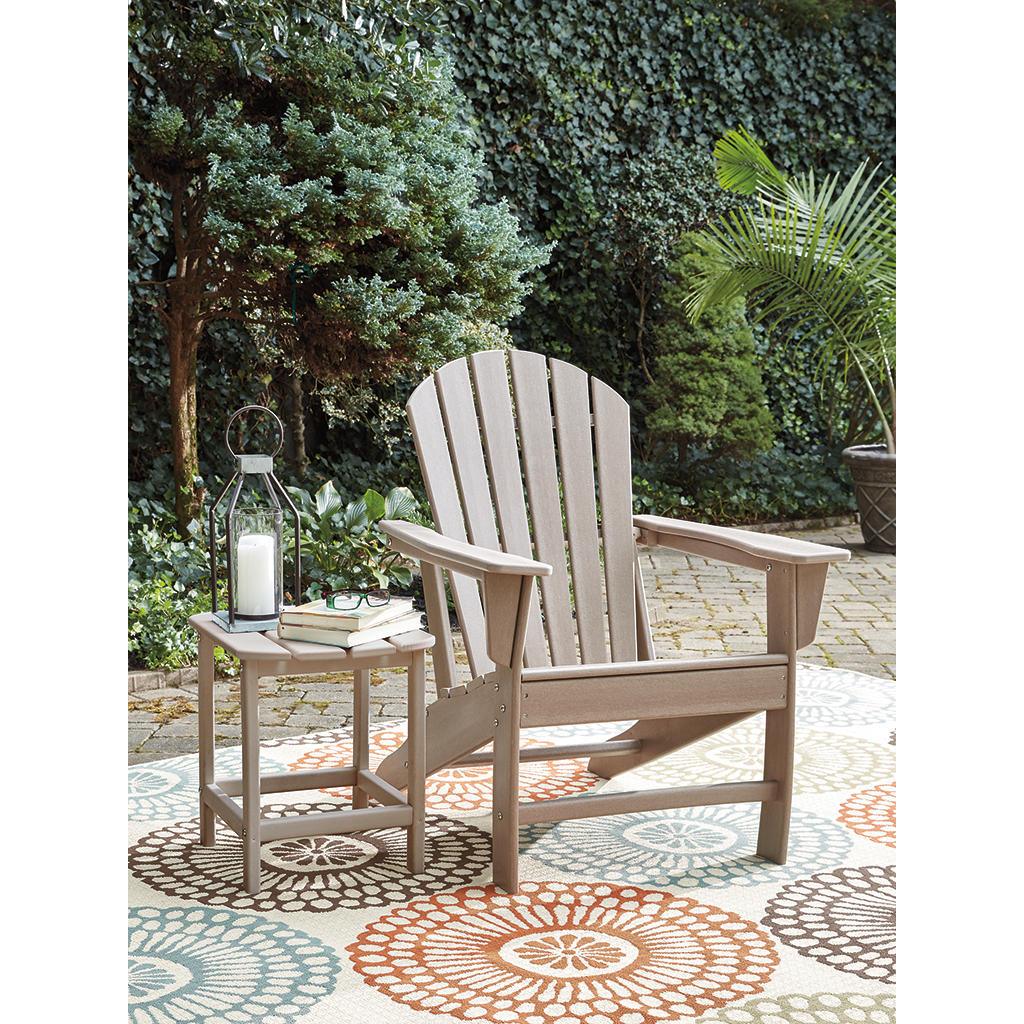 Sundown Treasure Adirondack Chair — Driftwood MEGA-TUFF Signature Design by Ashley® Outdoor