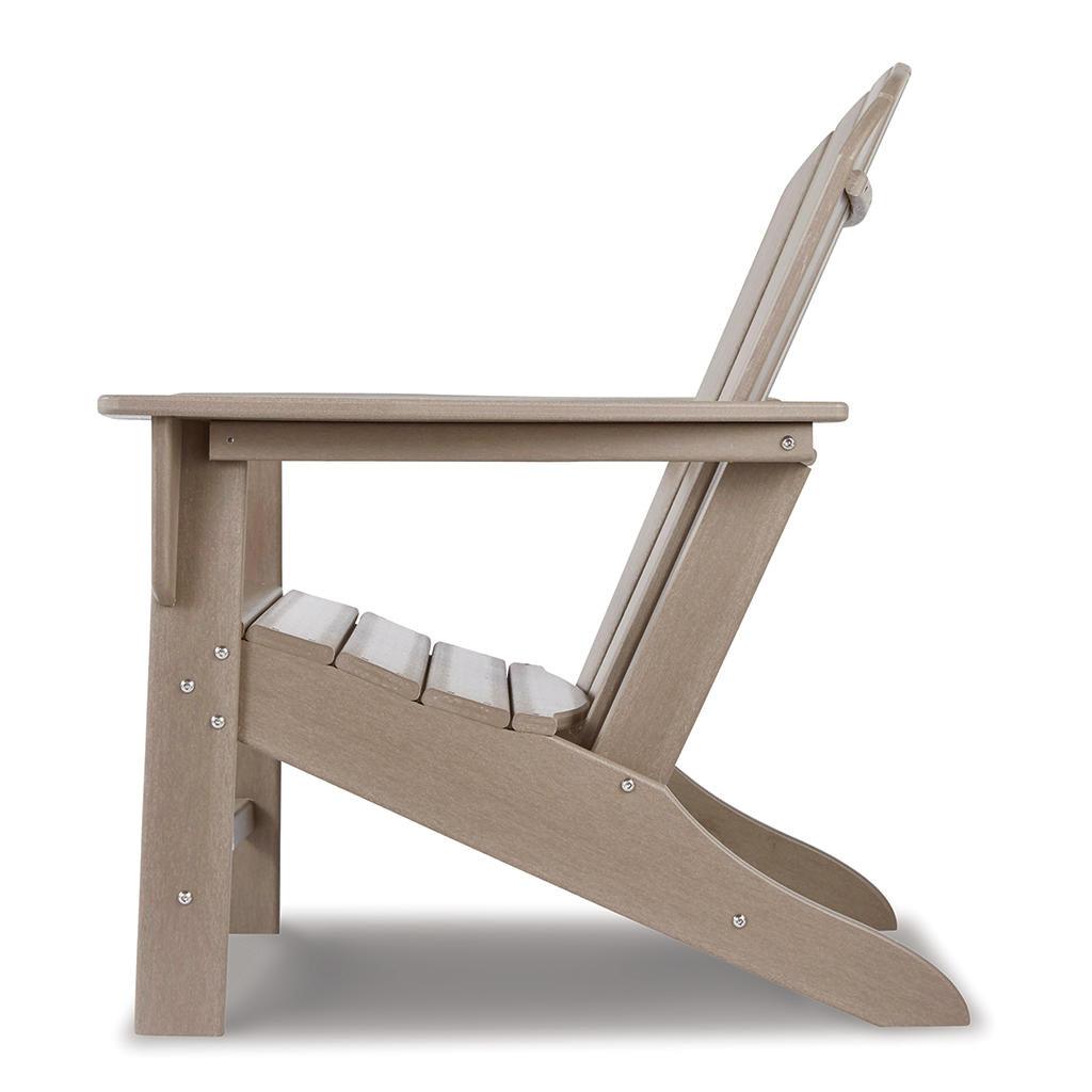Sundown Treasure Adirondack Chair — Driftwood MEGA-TUFF Signature Design by Ashley® Outdoor