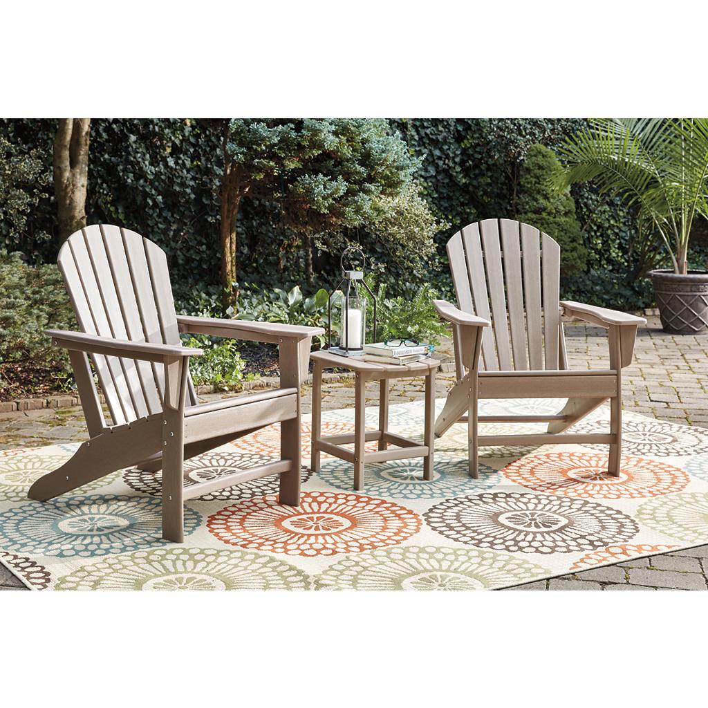 Sundown Treasure Adirondack Chair — Driftwood MEGA-TUFF Signature Design by Ashley® Outdoor