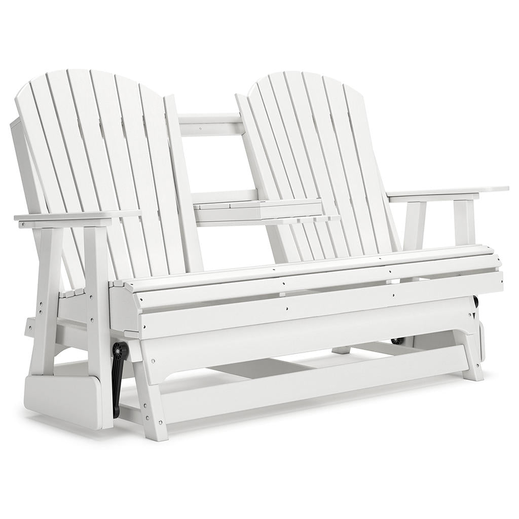 Hyland wave Outdoor Glider Loveseat Signature Design by Ashley® Outdoor