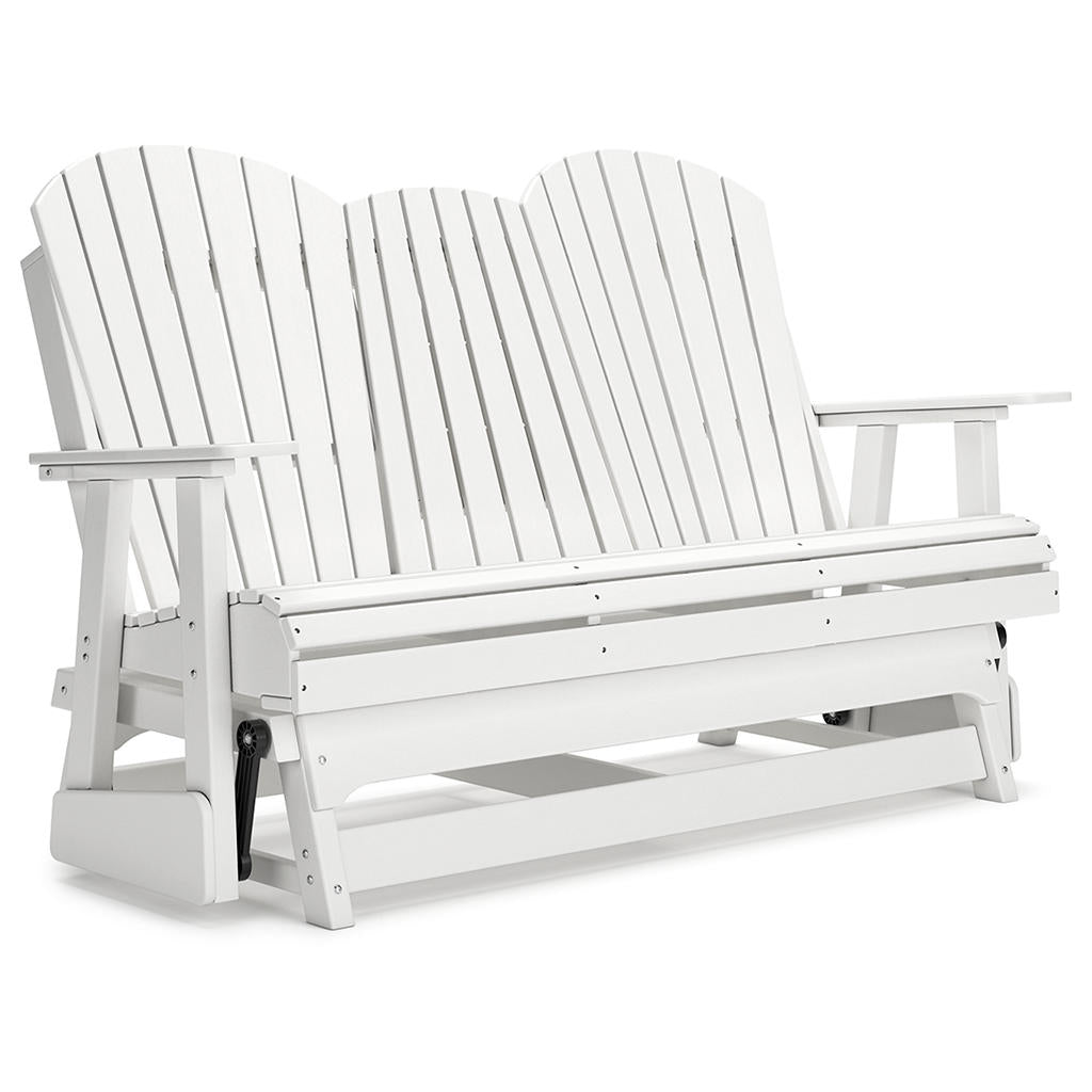 Hyland wave Outdoor Glider Loveseat Signature Design by Ashley® Outdoor