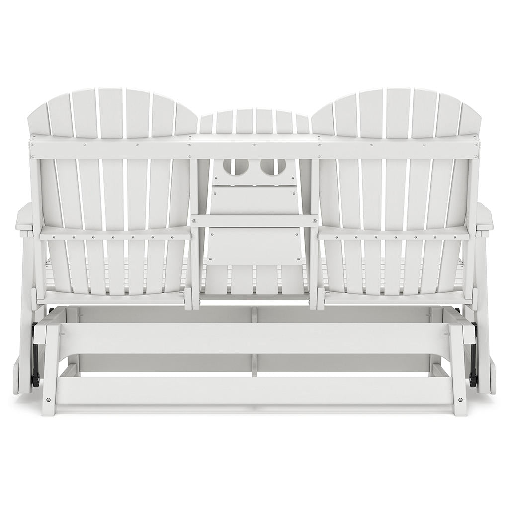Hyland wave Outdoor Glider Loveseat Signature Design by Ashley® Outdoor
