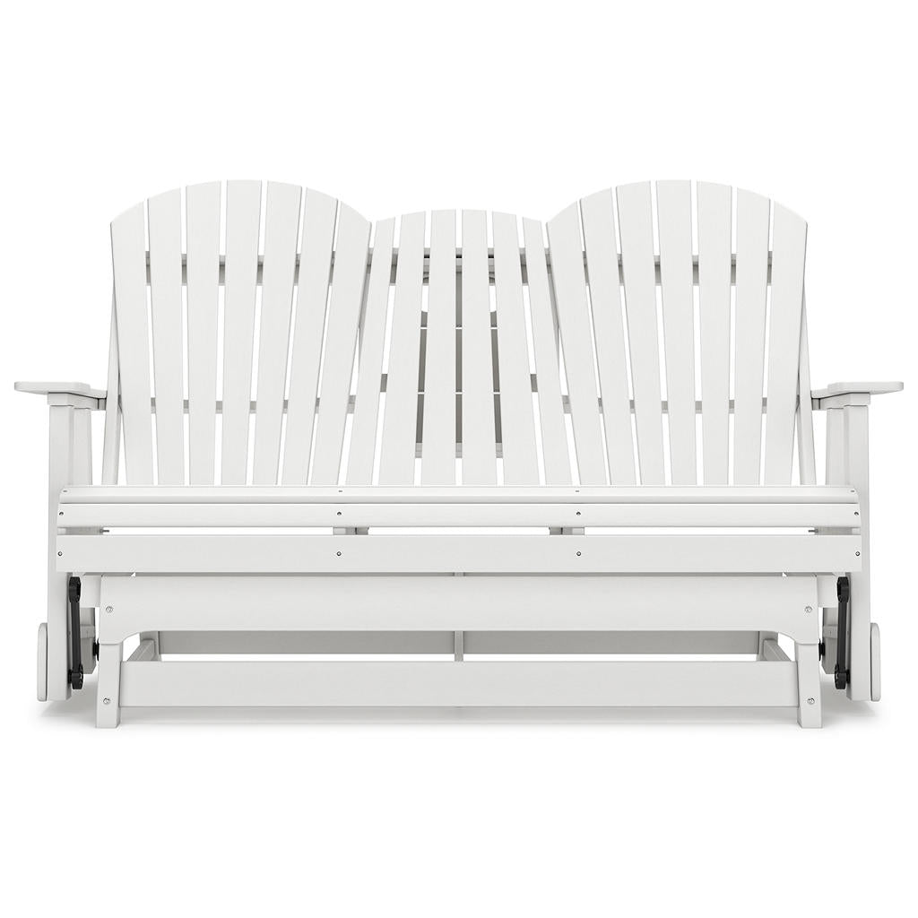 Hyland wave Outdoor Glider Loveseat Signature Design by Ashley® Outdoor