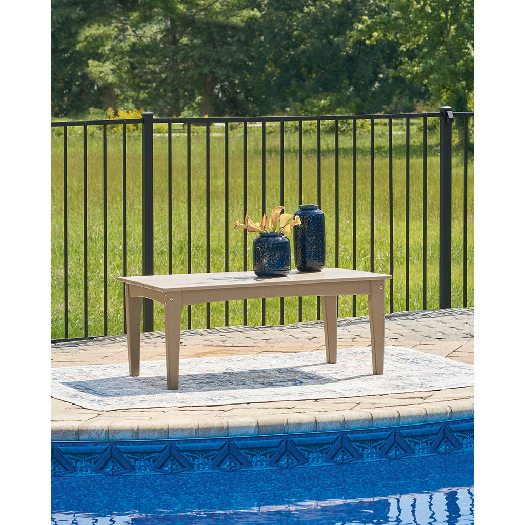 Hyland wave Outdoor Coffee Table Signature Design by Ashley® Tables