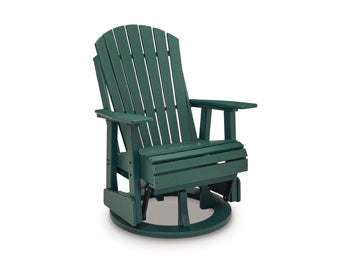 Shell Beach Outdoor Swivel Glider Chair Signature Design by Ashley® Outdoor