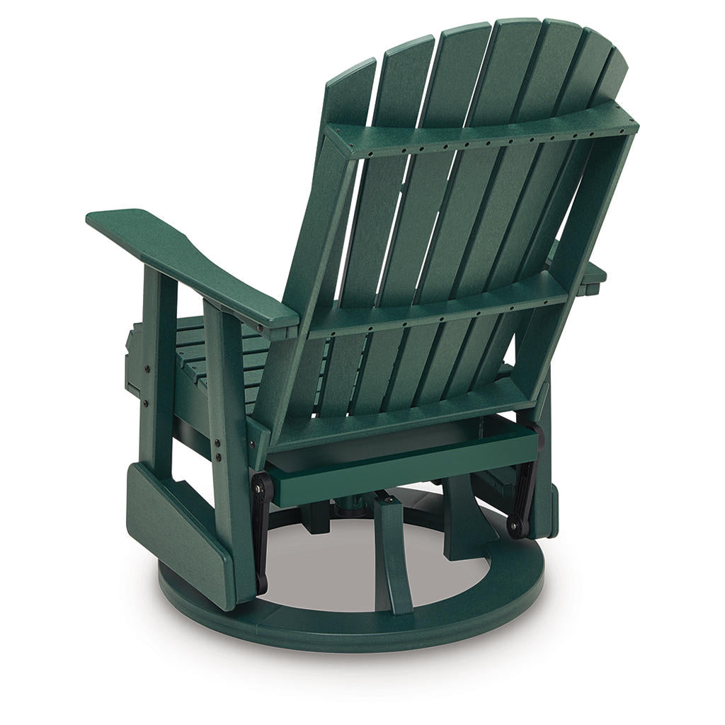 Shell Beach Outdoor Swivel Glider Chair Signature Design by Ashley® Outdoor