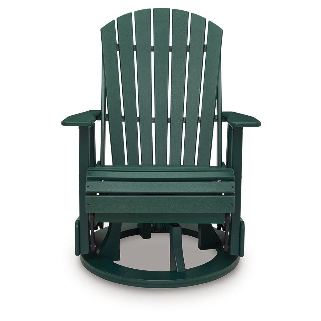 Shell Beach Outdoor Swivel Glider Chair Signature Design by Ashley® Outdoor