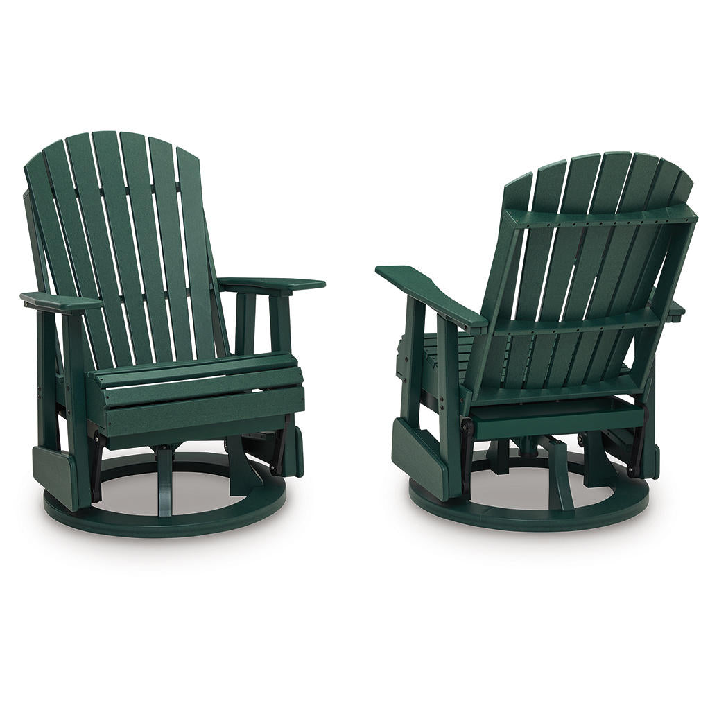 Shell Beach Outdoor Swivel Glider Chair Signature Design by Ashley® Outdoor