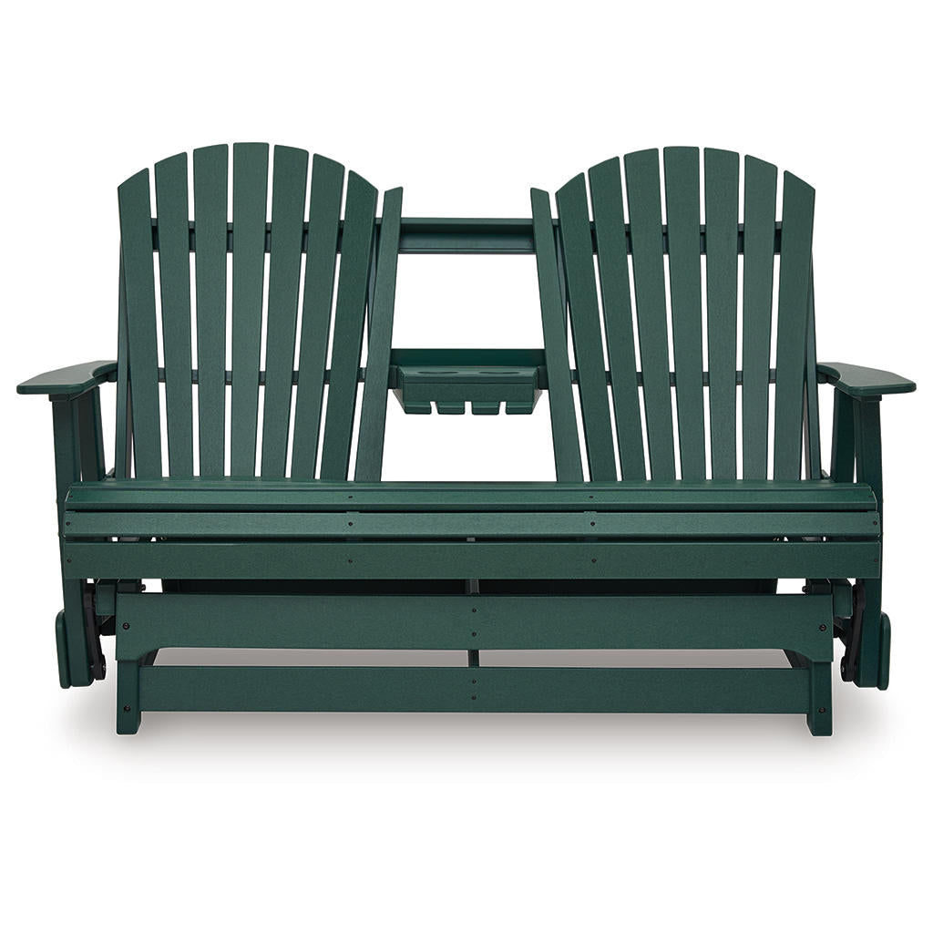 Shell Beach Outdoor Loveseat Glider Signature Design by Ashley® Outdoor