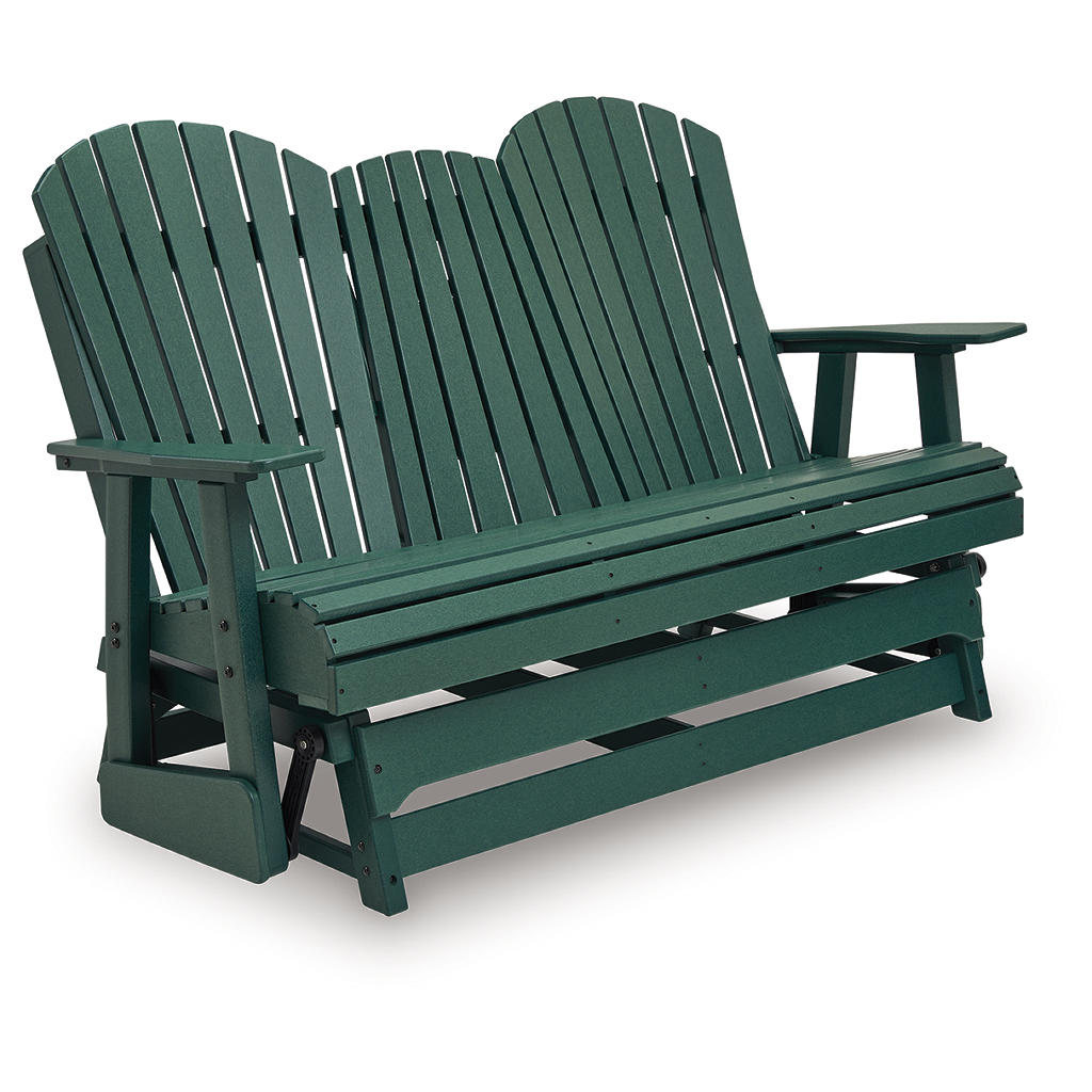 Shell Beach Outdoor Loveseat Glider Signature Design by Ashley® Outdoor