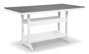 Transville Outdoor Counter Height Dining Table Signature Design by Ashley® Outdoor