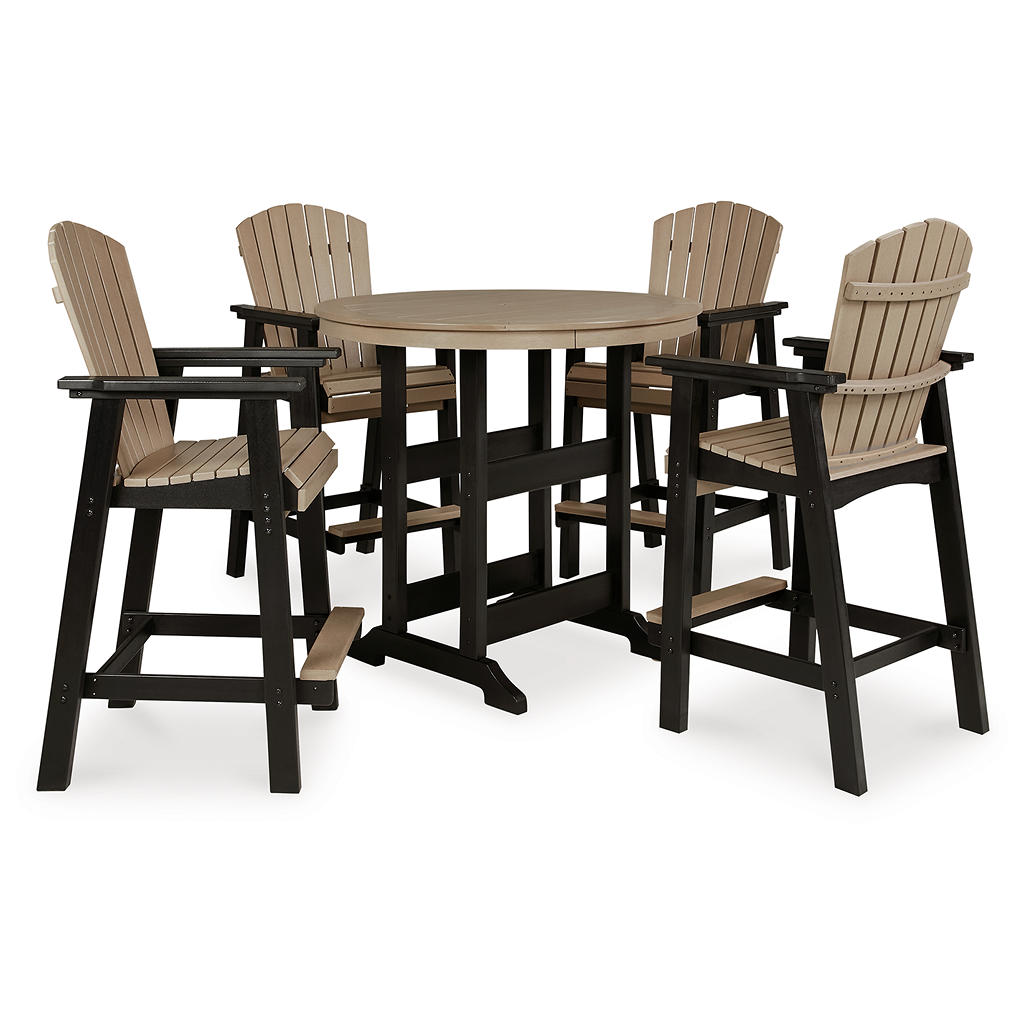 Fairen Trail Outdoor Counter Height Dining Table with 2 Barstools Signature Design by Ashley® Uncategorized