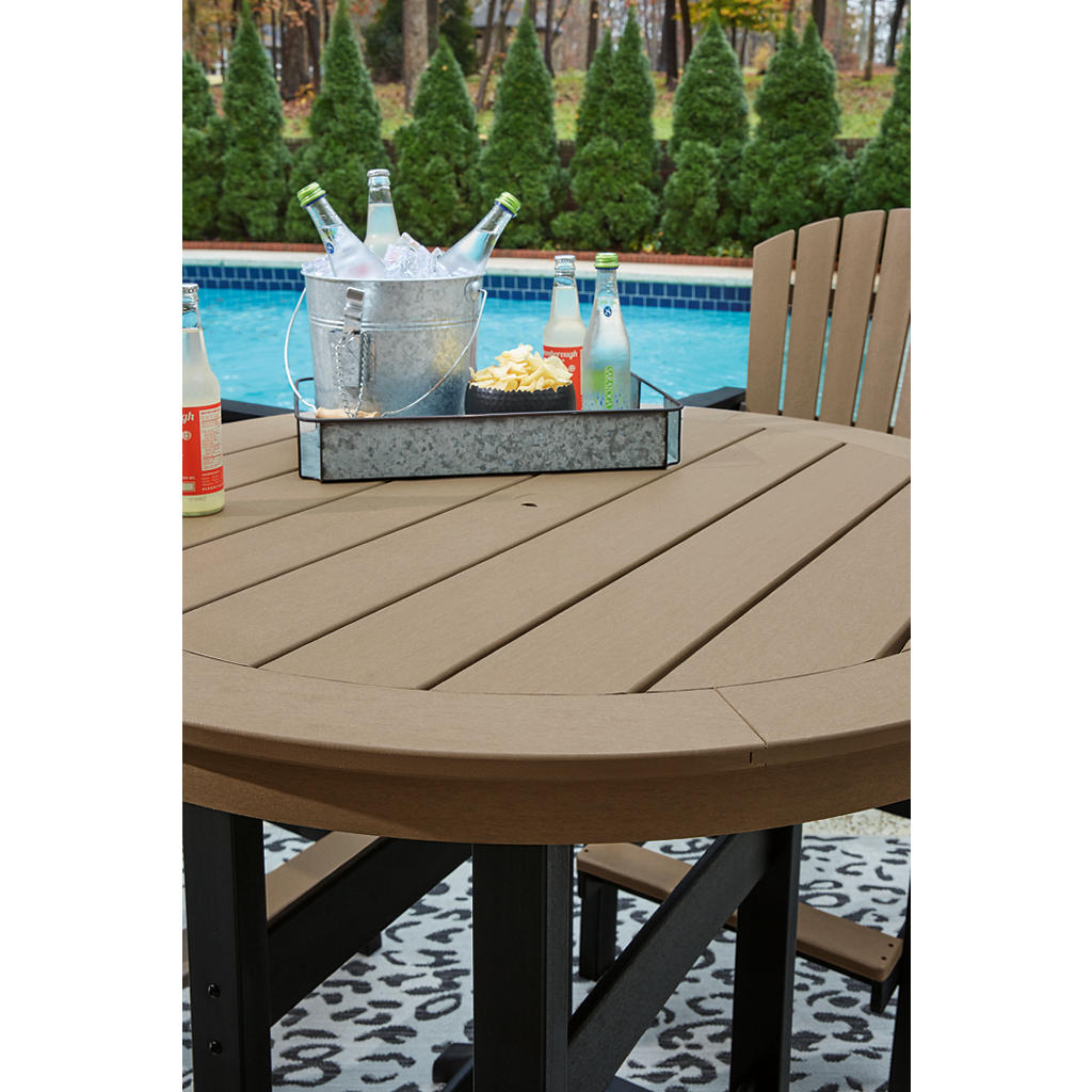 Fairen Trail Outdoor Counter Height Dining Table with 2 Barstools Signature Design by Ashley® Uncategorized