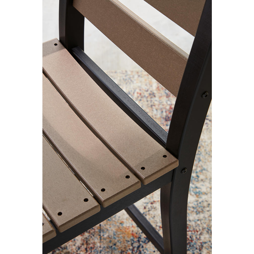 Shoreline Beach Outdoor Counter Table and 2 Barstools Signature Design by Ashley® Outdoor
