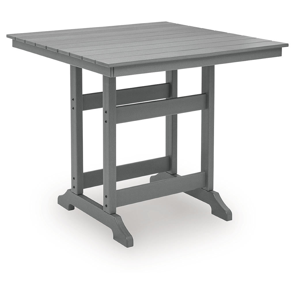 Sanctuary Beach Outdoor Counter Height Dining Table Signature Design by Ashley® Outdoor