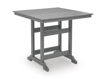 Sanctuary Beach Outdoor Counter Height Dining Table Signature Design by Ashley® Outdoor