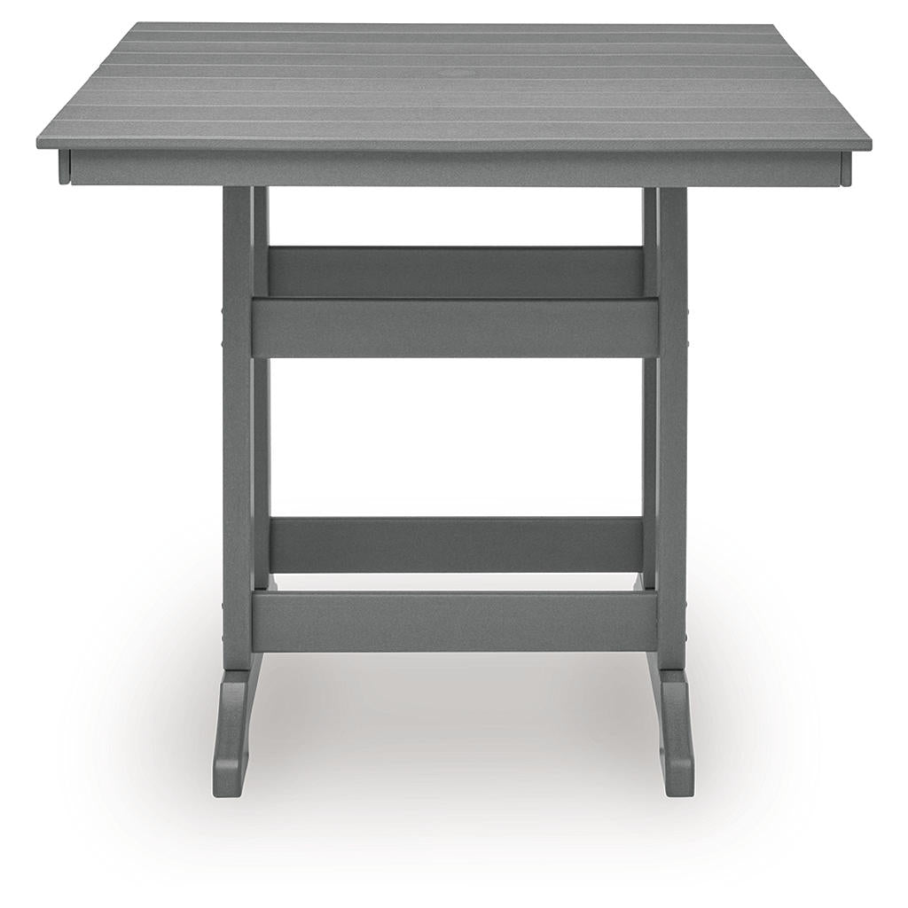 Sanctuary Beach Outdoor Counter Height Dining Table Signature Design by Ashley® Outdoor