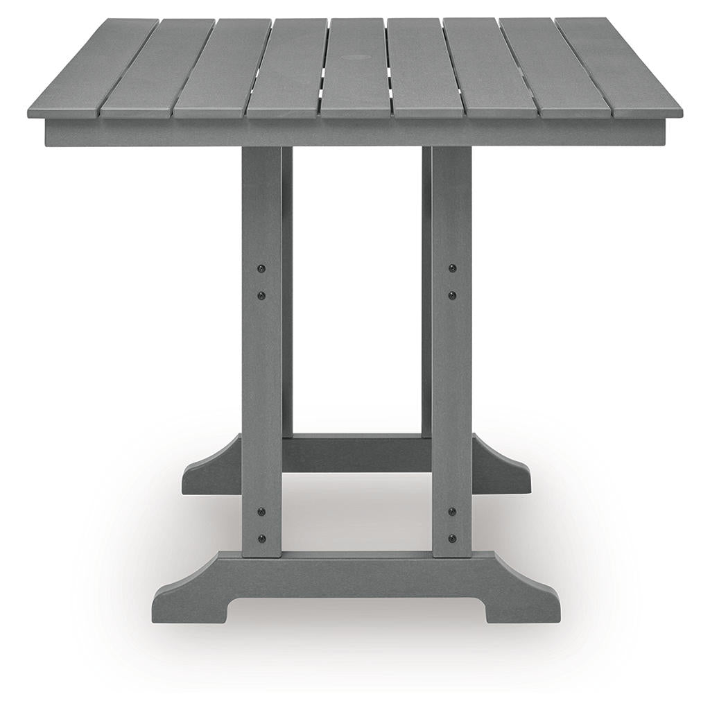 Sanctuary Beach Outdoor Counter Height Dining Table Signature Design by Ashley® Outdoor