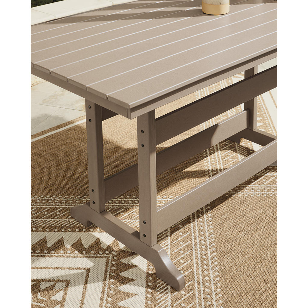 Seacliff Beach Outdoor Counter Height Dining Table Signature Design by Ashley® Outdoor