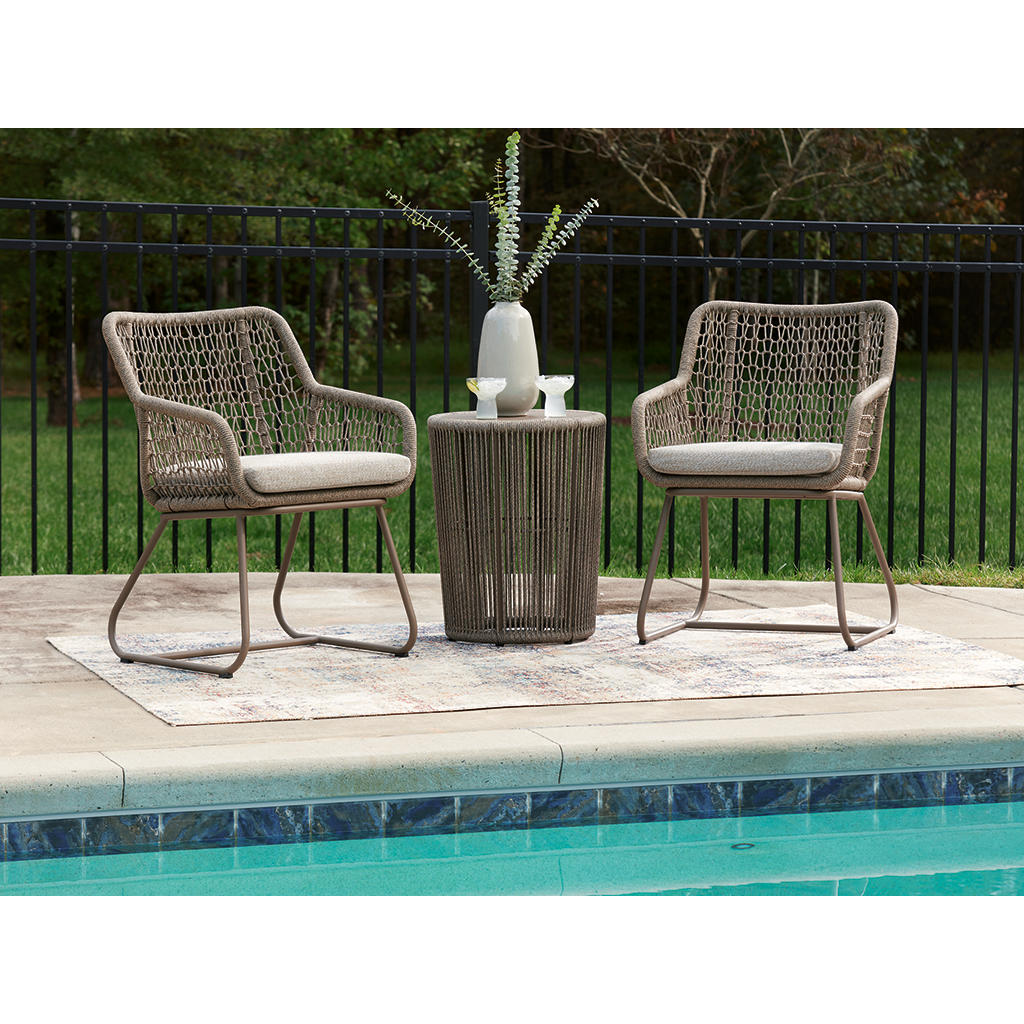Majors Beach Outdoor Table and 2 Chairs Signature Design by Ashley® Outdoor
