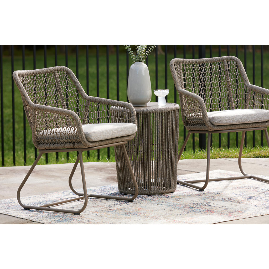 Majors Beach Outdoor Table and 2 Chairs Signature Design by Ashley® Outdoor