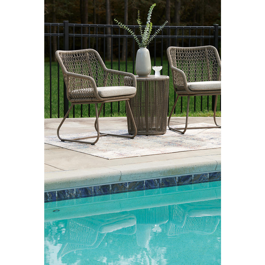 Majors Beach Outdoor Table and 2 Chairs Signature Design by Ashley® Outdoor