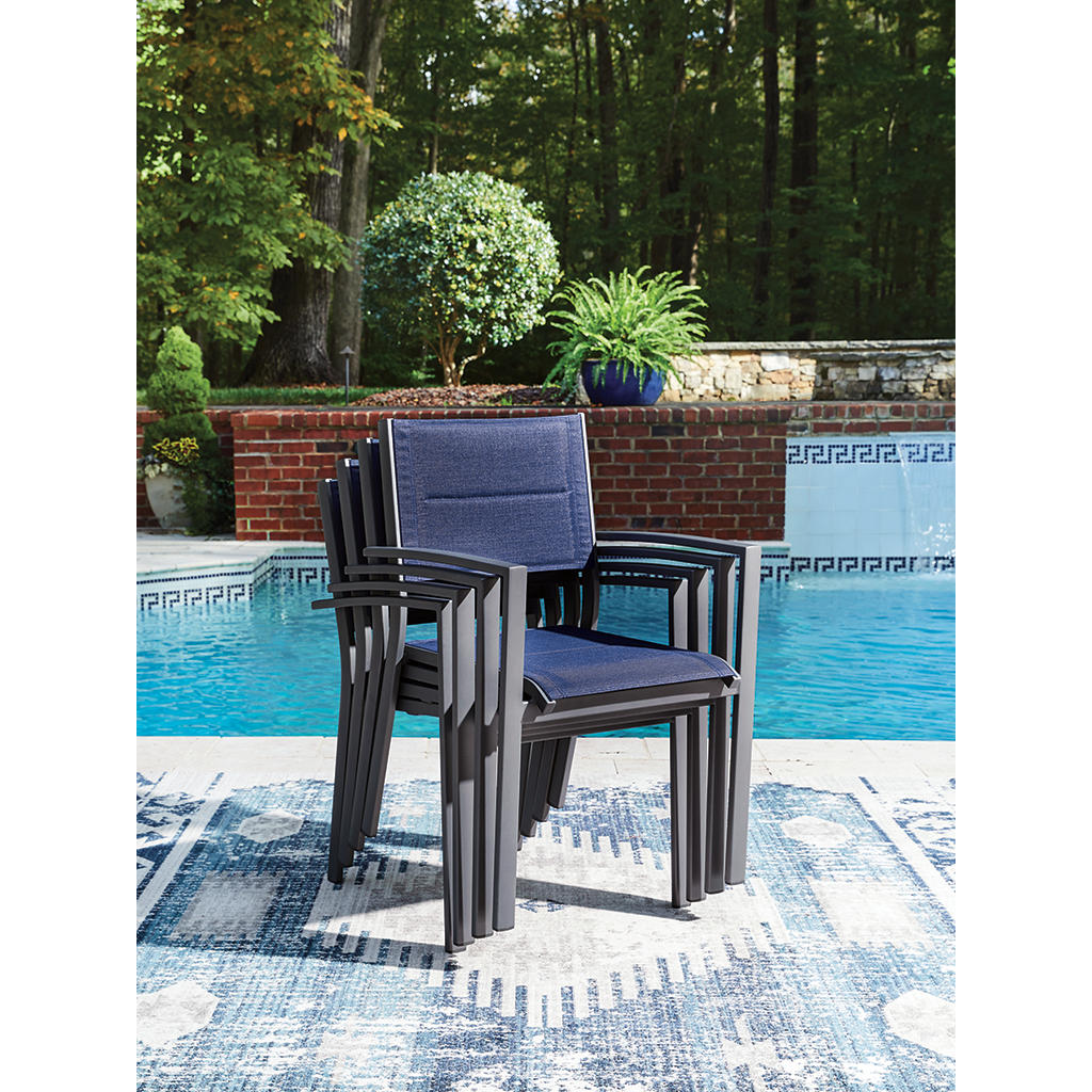 Rocky Creek Outdoor Sling Arm Chair (Set of 4) Signature Design by Ashley® Outdoor