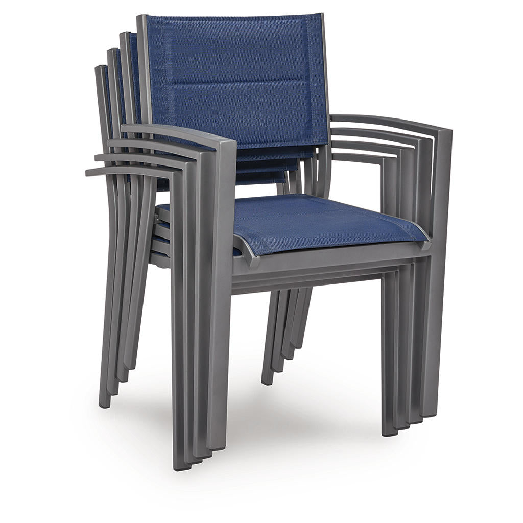 Rocky Creek Outdoor Sling Arm Chair (Set of 4) Signature Design by Ashley® Outdoor