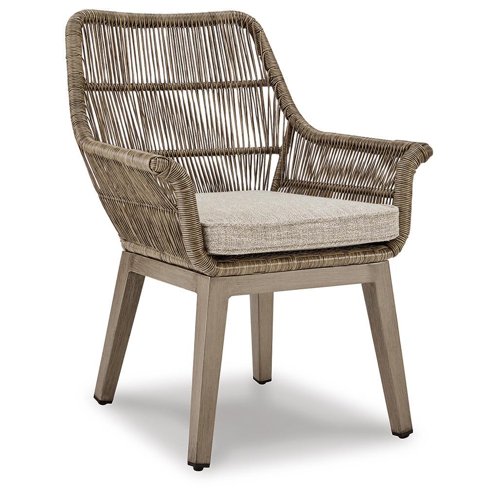 Beach Front Outdoor Arm Chair Set of 2 — Nuvella Cushions Signature Design by Ashley® Outdoor