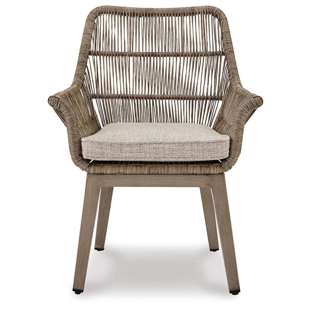 Beach Front Outdoor Arm Chair Set of 2 — Nuvella Cushions Signature Design by Ashley® Outdoor