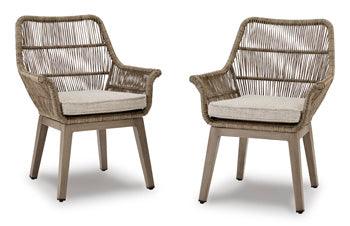 Beach Front Outdoor Arm Chair Set of 2 — Nuvella Cushions Signature Design by Ashley® Outdoor