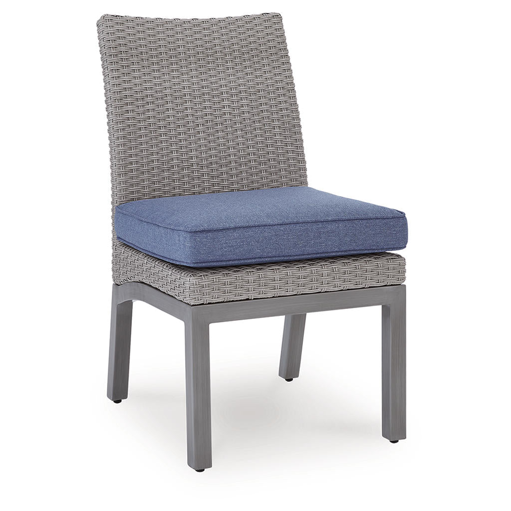 Half Moon Beach Outdoor Side Chair with Cushion (Set of 2) Signature Design by Ashley® Outdoor