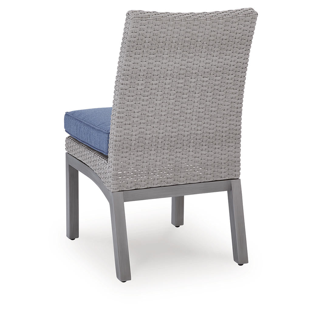 Half Moon Beach Outdoor Side Chair with Cushion (Set of 2) Signature Design by Ashley® Outdoor