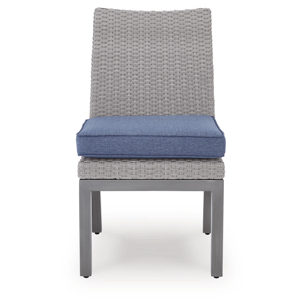 Half Moon Beach Outdoor Side Chair with Cushion (Set of 2) Signature Design by Ashley® Outdoor