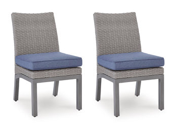 Half Moon Beach Outdoor Side Chair with Cushion (Set of 2) Signature Design by Ashley® Outdoor