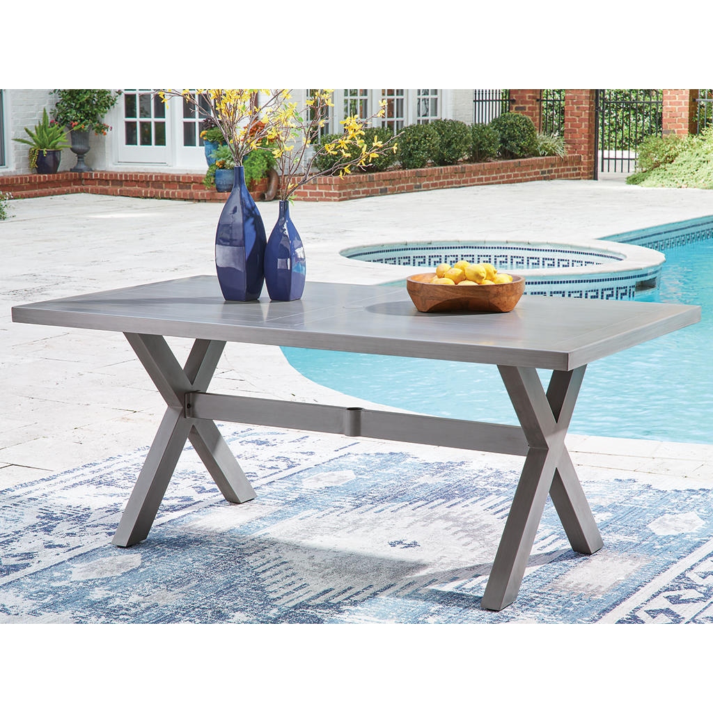 Half Moon Beach Outdoor Dining Table Signature Design by Ashley® Outdoor