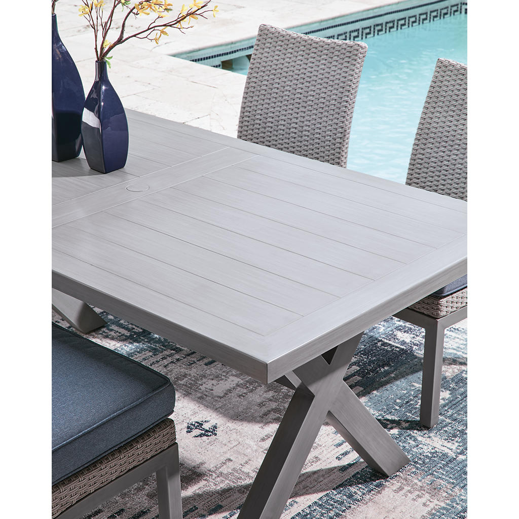 Half Moon Beach Outdoor Dining Table Signature Design by Ashley® Outdoor