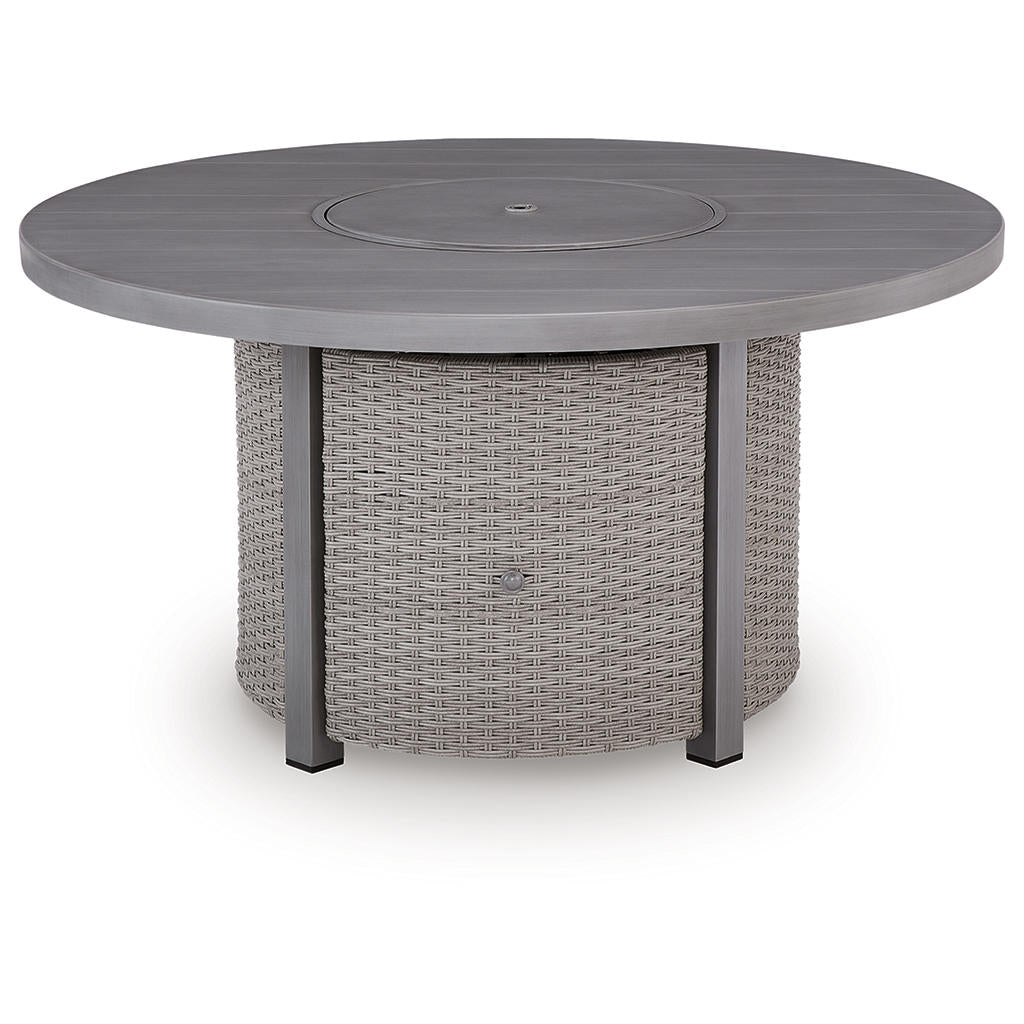 Half Moon Beach Outdoor Fire Pit Table Signature Design by Ashley® Outdoor