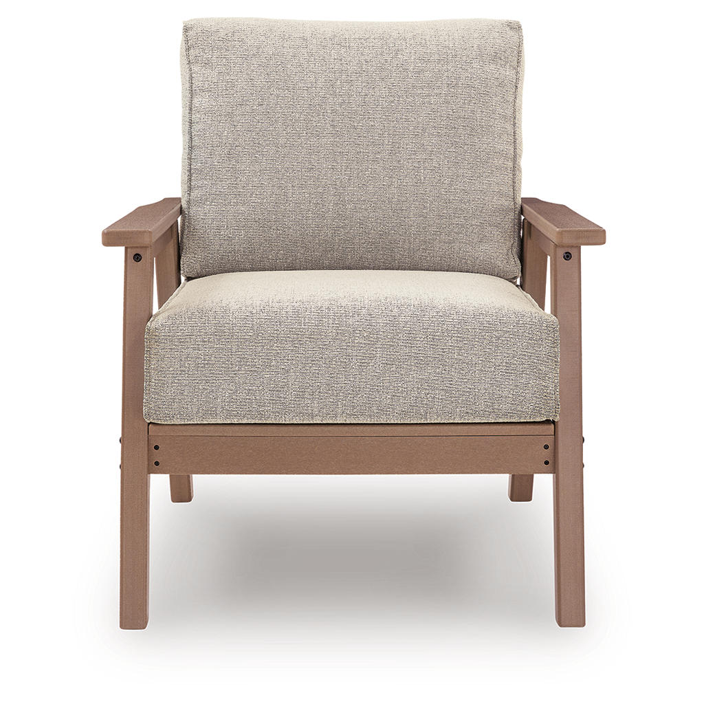 Grover Beach Outdoor Lounge Chair with Cushion (Set of 2) Signature Design by Ashley® Outdoor