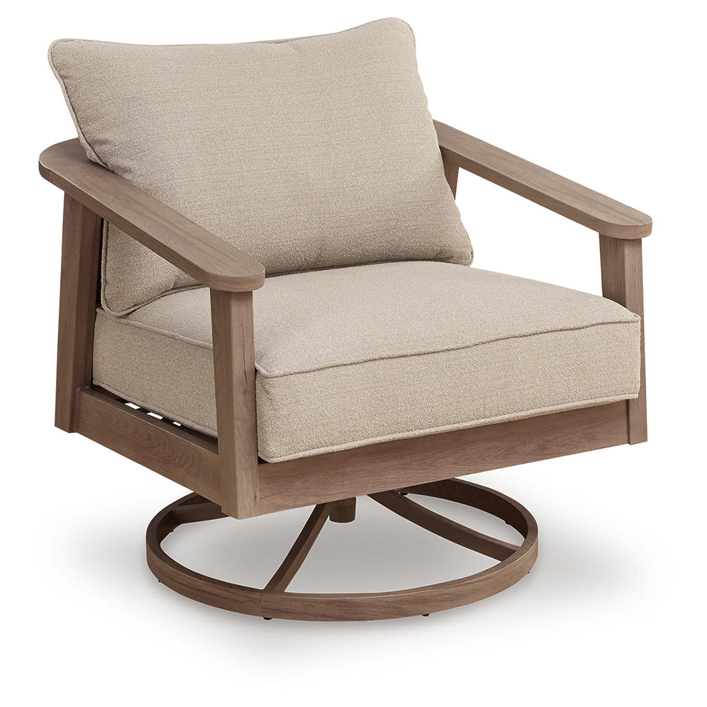 Harmony Headlands Outdoor Swivel Lounge with Cushion Signature Design by Ashley® Outdoor