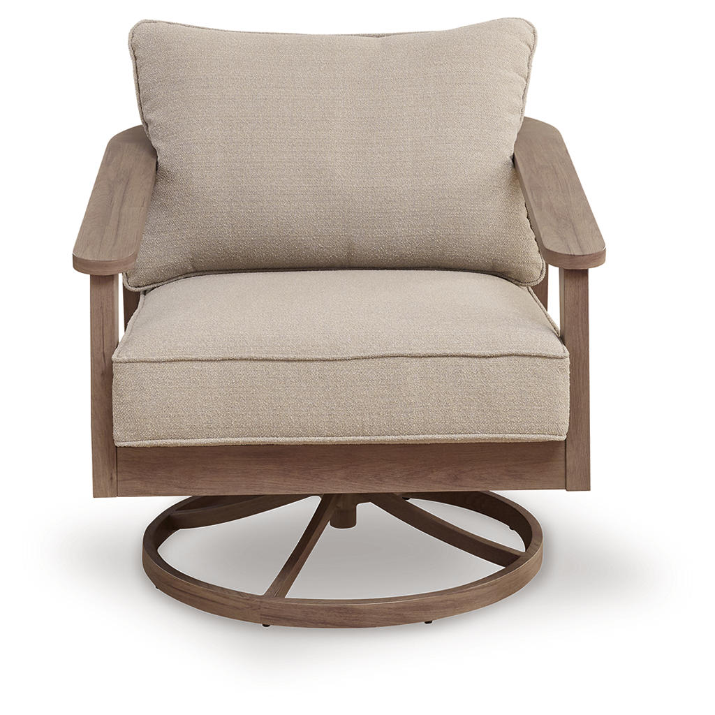 Harmony Headlands Outdoor Swivel Lounge with Cushion Signature Design by Ashley® Outdoor