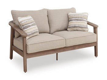 Harmony Headlands Outdoor Loveseat with Cushion Signature Design by Ashley® Outdoor