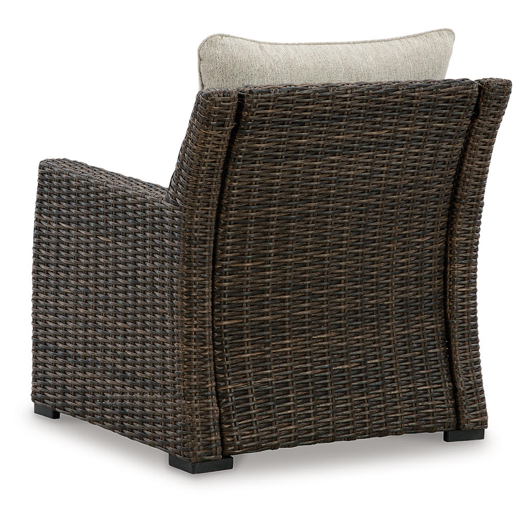 Brook Ranch Outdoor Lounge Chair with Cushion Signature Design by Ashley® Outdoor