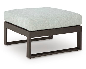 Beachloft Outdoor Ottoman with Cushion Signature Design by Ashley® Outdoor