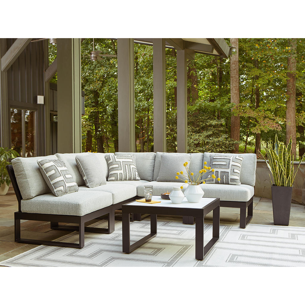 Beachloft 5-Piece Outdoor Sectional Signature Design by Ashley® Outdoor