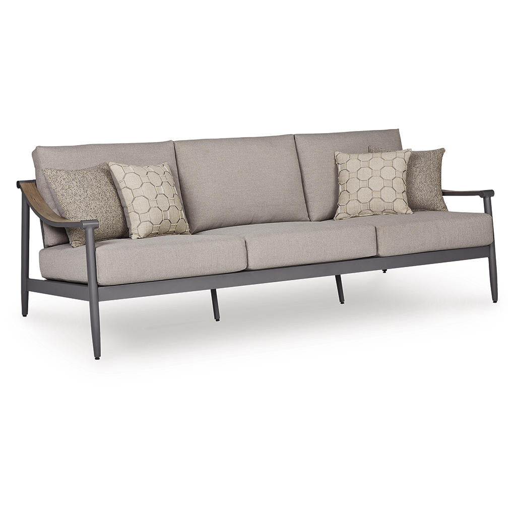 Ocean Beach Outdoor Sofa with Cushion Signature Design by Ashley® Outdoor