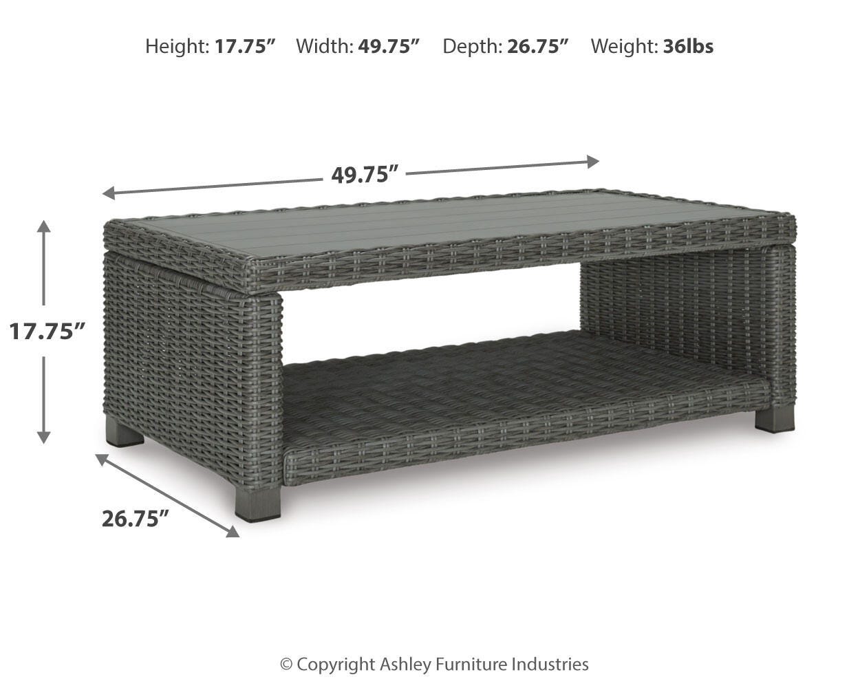 Elite Park Outdoor Coffee Table and End Table